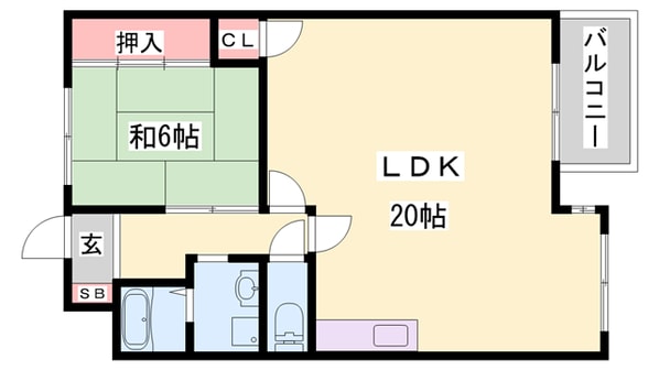 明石駅 バス15分  南別府車庫下車：停歩3分 3階の物件間取画像